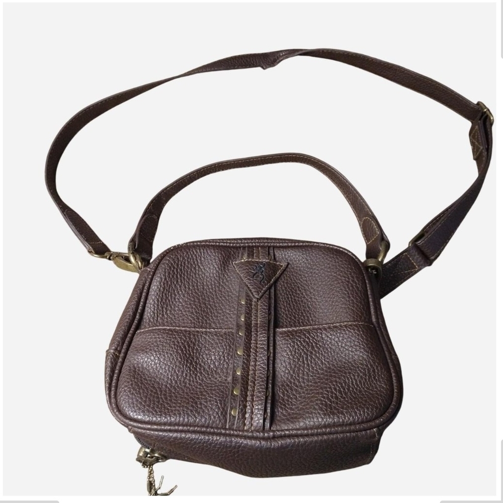 Women's Browning Leather Conceal Carry Crossbody Bag